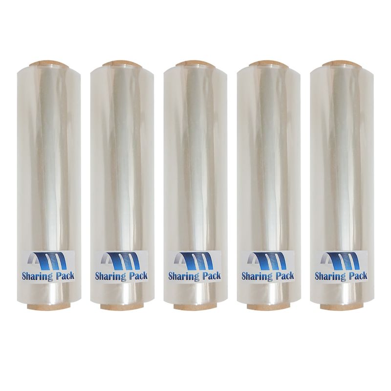 پلاستیک حرارتی شیرینگ پک مدل pvc 15 رول 10 متری مجموعه 5 عددی