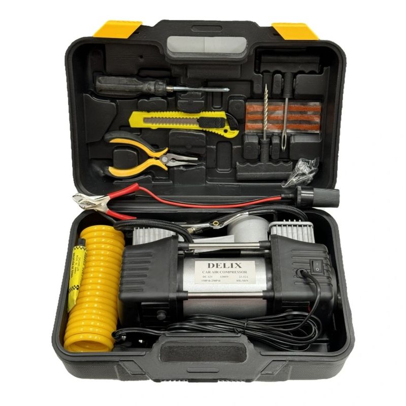 پمپ باد فندکی دلیکس مدل silv12v