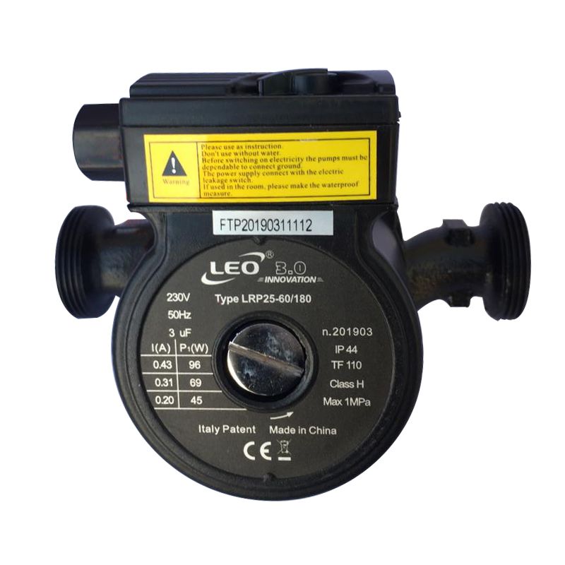 پمپ سیرکولاتور لئو مدل lrp25 60_180