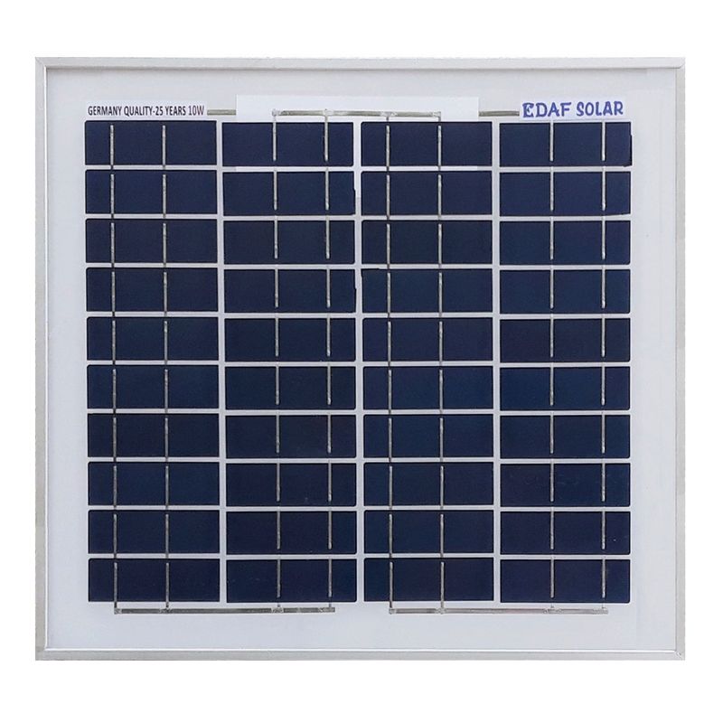 پنل خورشیدی ایداف مدل kl sp 10w ظرفیت 10وات