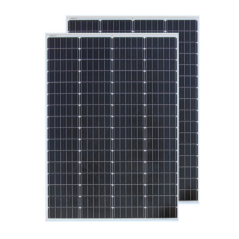 پنل خورشیدی تیسو مدل tm160w 18v ظرفیت 160وات مجموعه 2عددی