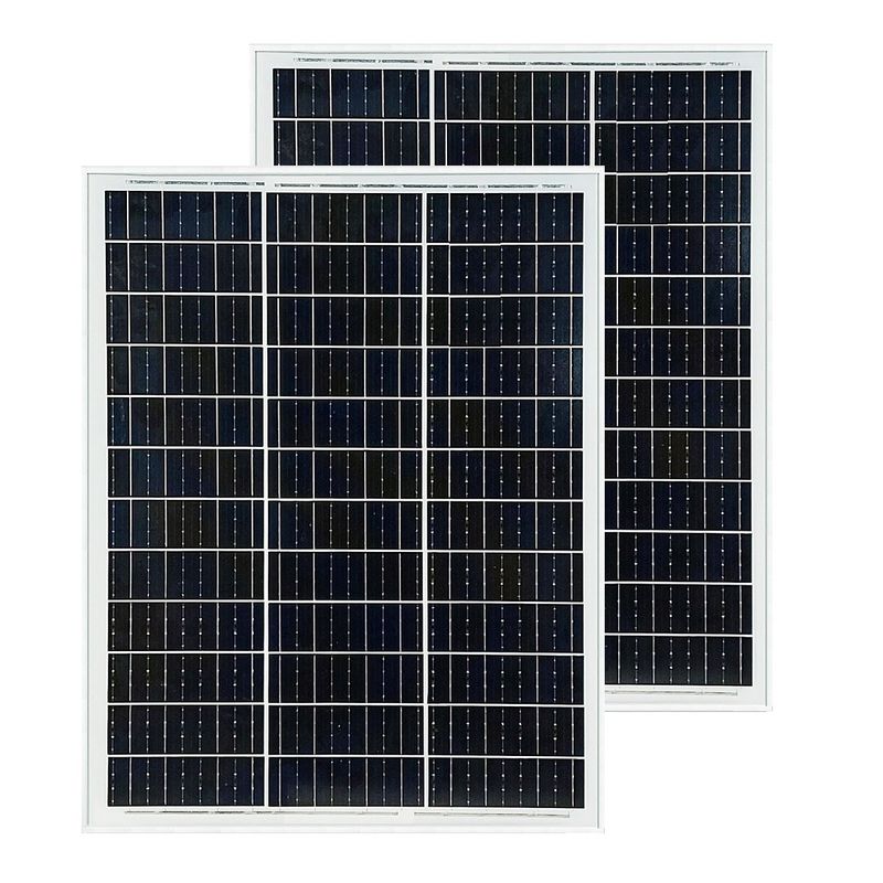 پنل خورشیدی چیتی سولار مدل sk 50 ظرفیت 50 وات مجموعه 2 عددی