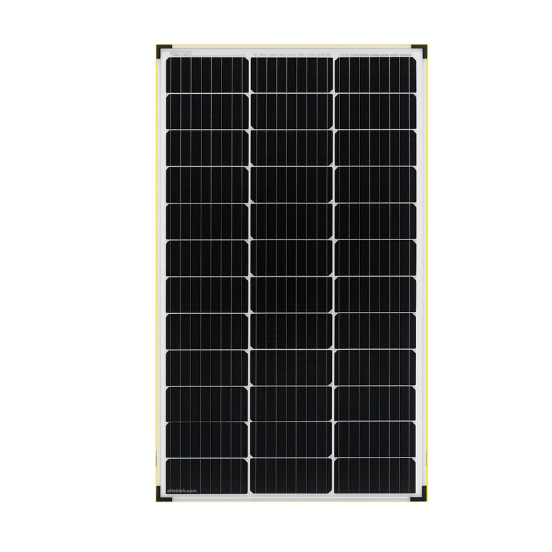 پنل خورشیدی گرین سان مدل gsm m10_36h ظرفیت 100 وات مجموعه 5 عددی