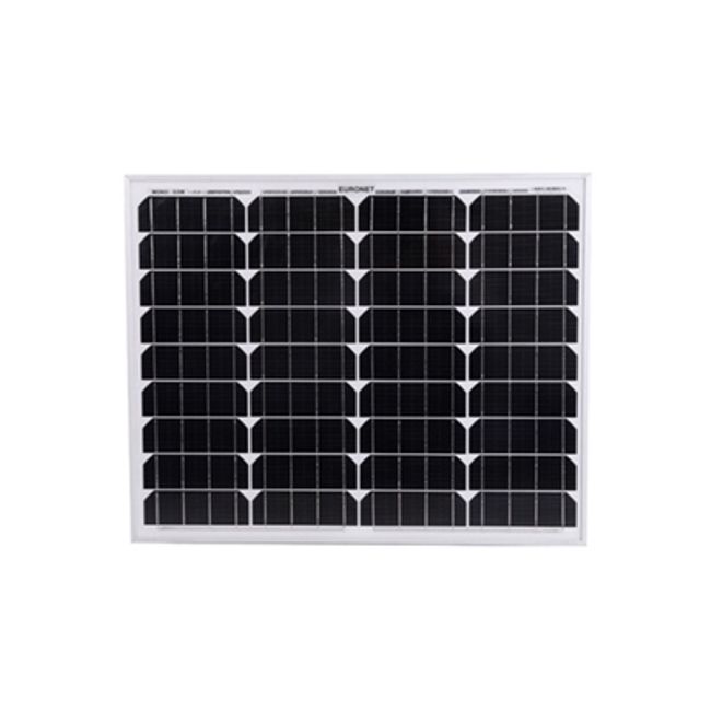 پنل خورشیدی یورونت مدل eu m50w ظرفیت 50 وات
