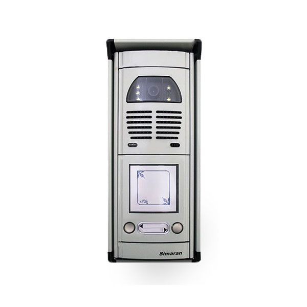 پنل دربازکن تصویری سیماران مدل فوژان دو واحدی کارتخوان vfc2_n