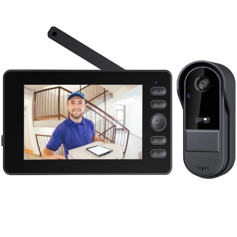 پنل دربازکن تصویری مدل hyf m15c یک واحدی