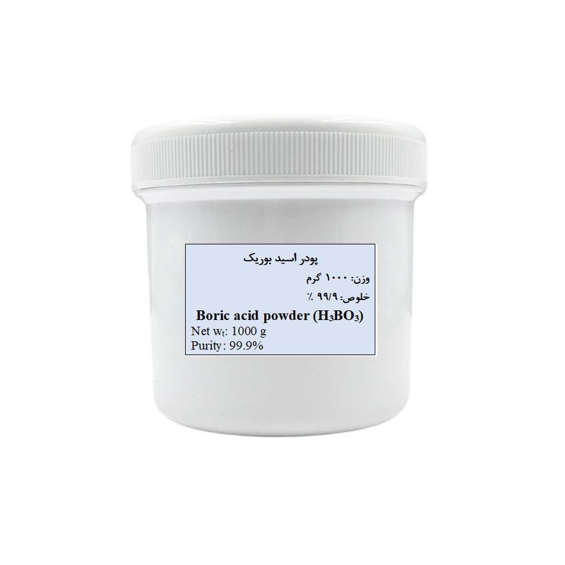 پودر اسید بوریک مدل extra pure وزن 1 کیلوگرم