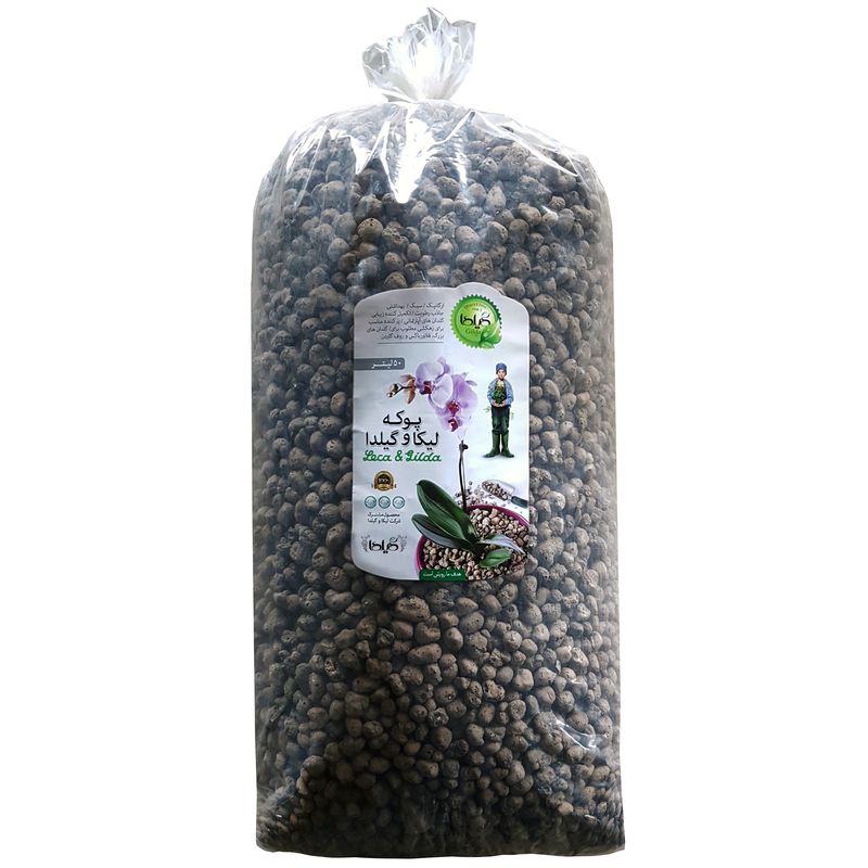 پوکه لیکا درشت گیلدا کد lecapon حجم 50 لیتر