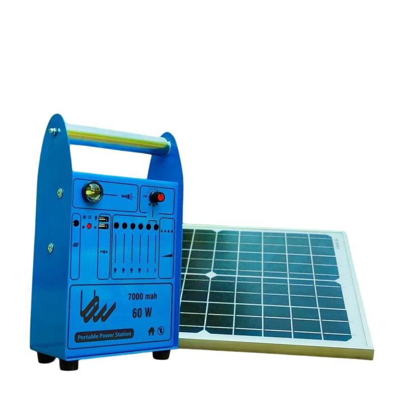 پکیج خورشیدی سیار 100 وات رساما مدل p100w 30w