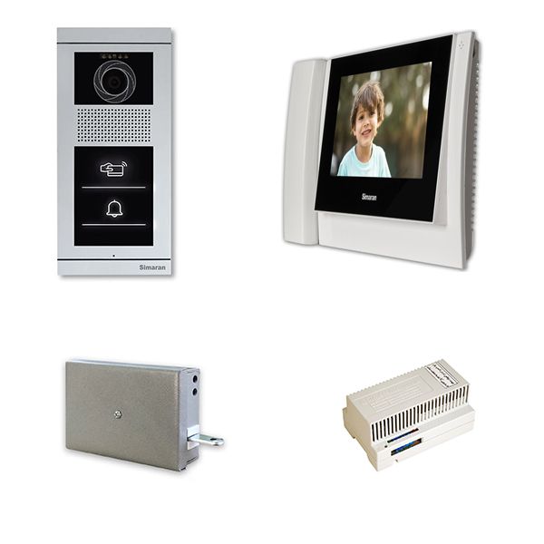 پکیج دربازکن تصویری تک واحدی سیماران مدل 78mw vfbt1