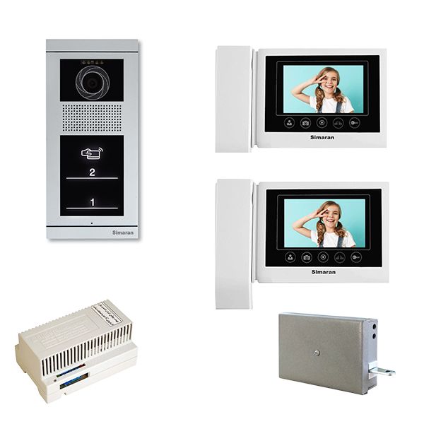 پکیج دربازکن تصویری سیماران مدل 4_3tk vfbt2