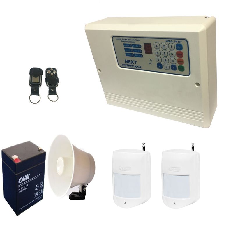 پکیج دزدگیر تلفنی نکست مدل sw2e