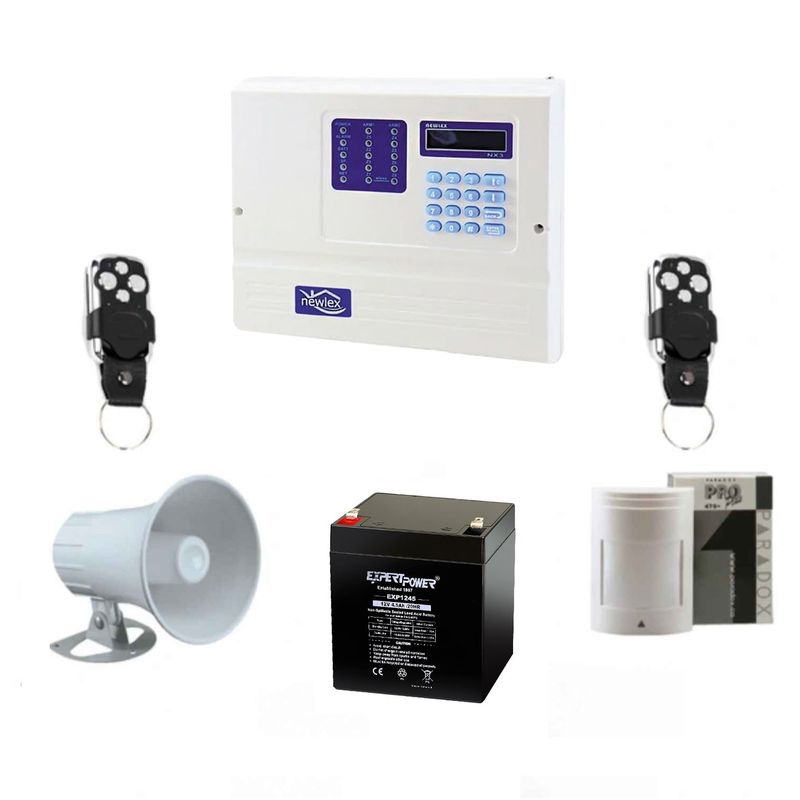 پکیج کامل دزدگیر اماکن نیولکس مدل nx3pe2