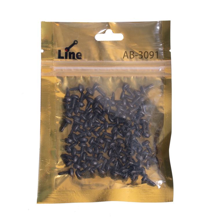 پیچ سرمته لاین مدل ab 3091 بسته 100 عددی