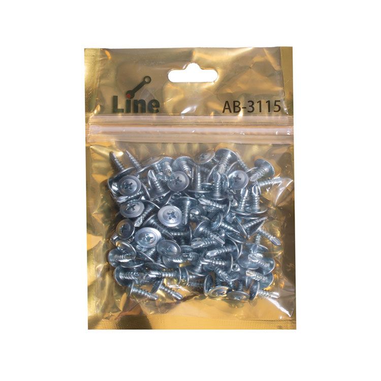 پیچ سرمته لاین مدل ab 3115 بسته 100 عددی