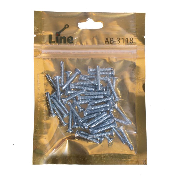 پیچ سرمته لاین مدل ab 3118 بسته 50 عددی