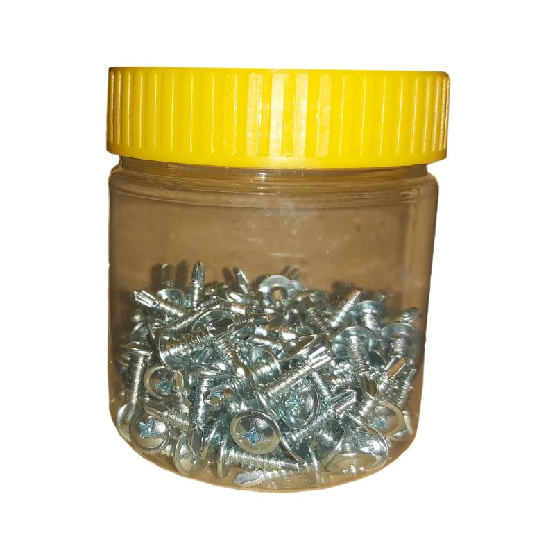 پیچ سرمته واشردار مدل a16b150 بسته 150 عددی