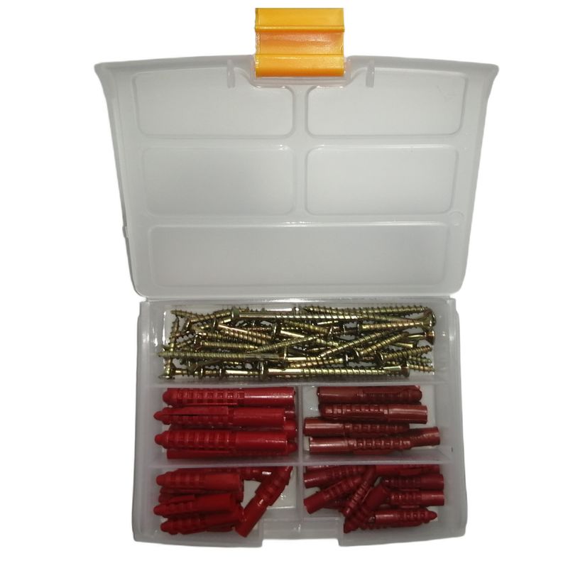 پیچ و رول پلاک مدل  mtsn screw 90 مجموعه 90 عددی