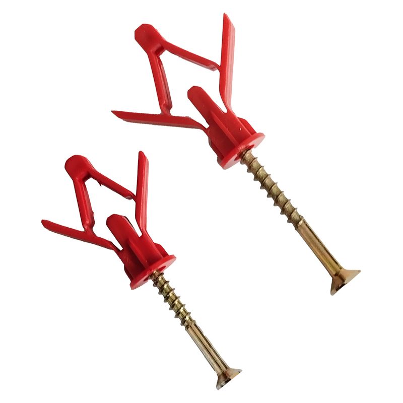 پیچ و رولپلاک پروانه ای های فایو استور مدل hi5 sr4 5cm بسته 100 عددی