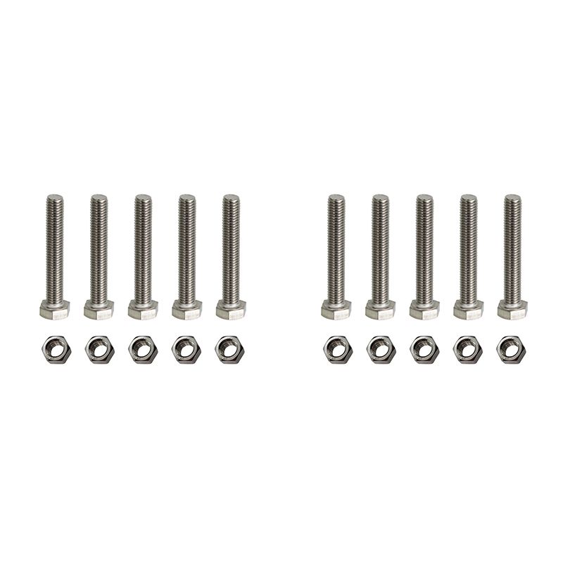 پیچ و مهره مدل gh 10 100 مجموعه 20 عددی