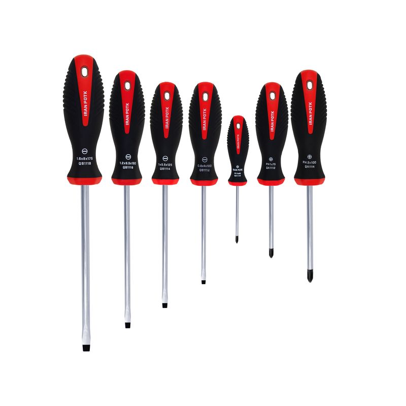 پیچ گوشتی ایران پتک مدل qe 1010 بسته 7 عددی