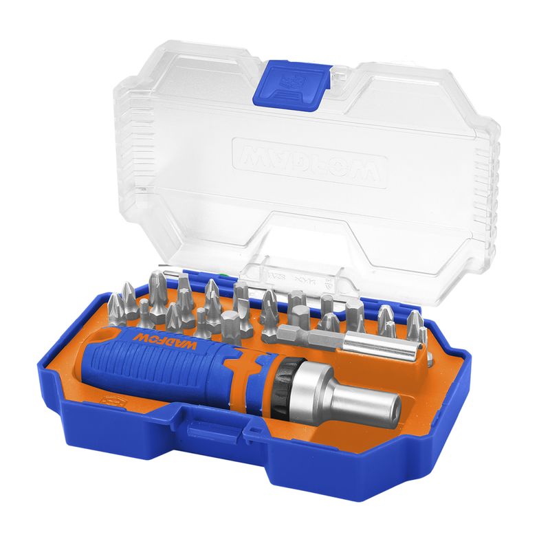 پیچ گوشتی بیت خور وادفو مدل wss8b28 بسته 28 عددی