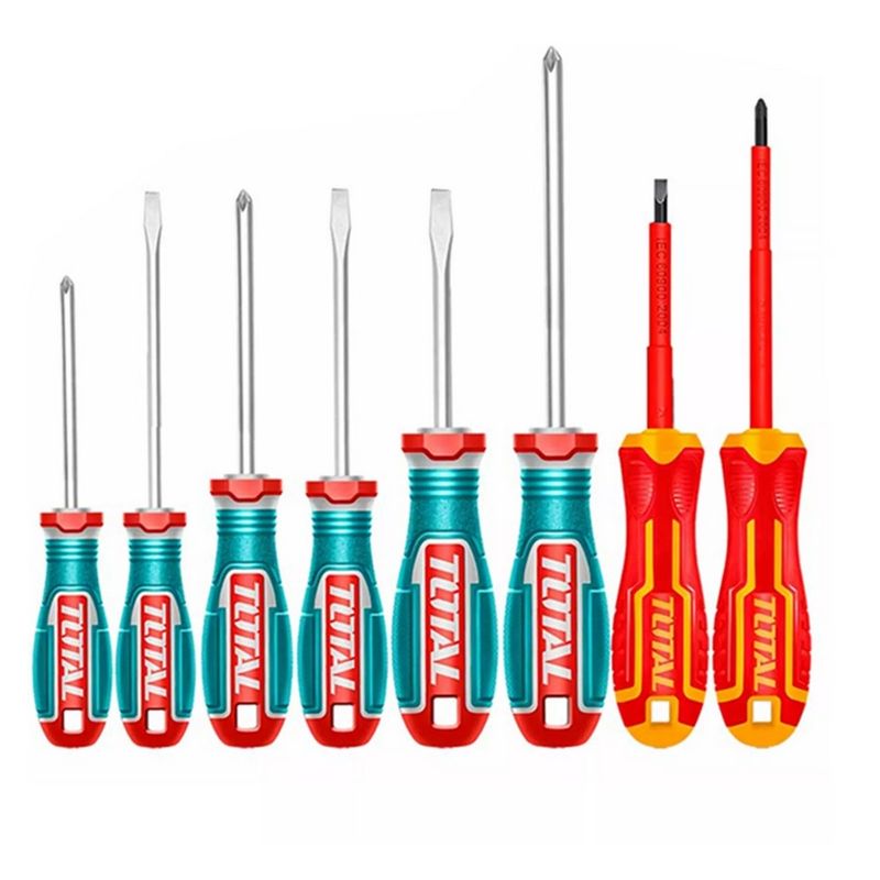 پیچ گوشتی توتال مدل tksds0836 بسته 8 عددی