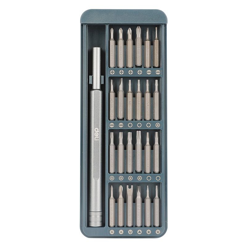 پیچ گوشتی دلی مدل dl241025 بسته 25 عددی