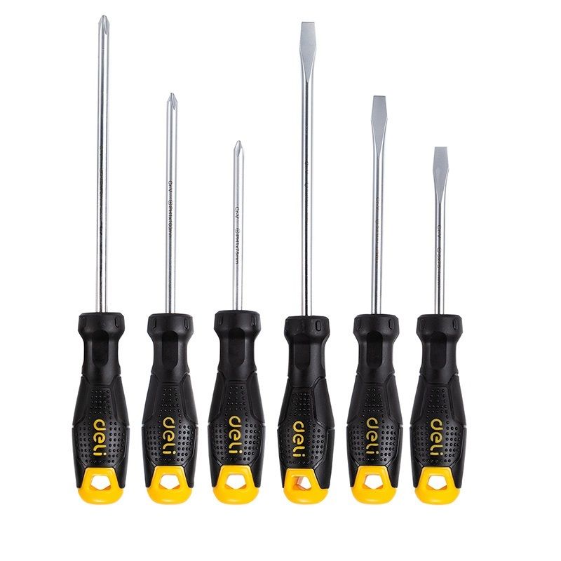 پیچ گوشتی دلی مدل dl620006 مجموعه 6 عددی