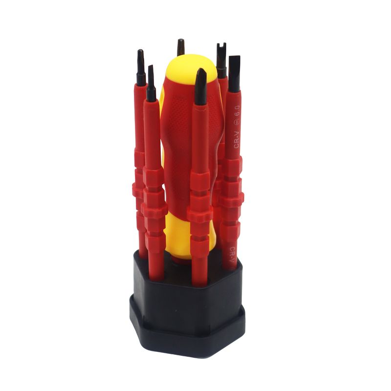 پیچ گوشتی دو طرفه جولی کد yp two way 07 مجموعه 7 عددی
