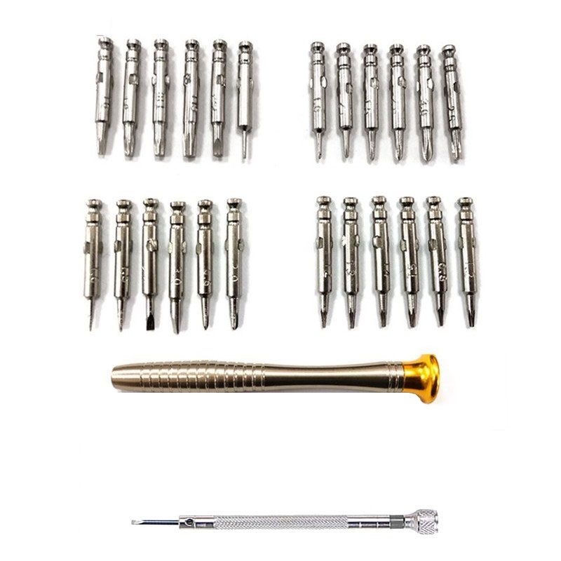 پیچ گوشتی ساعتی مدل tools 26 مجموعه 26 عددی