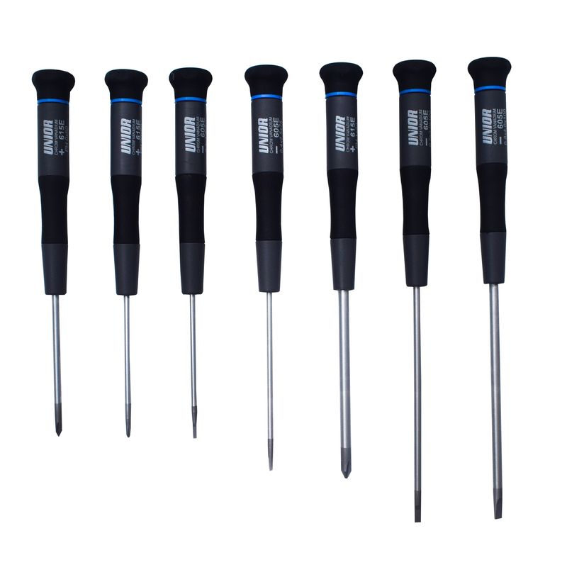 پیچ گوشتی ساعتی یونیور مدل 607cs7e بسته 7 عددی