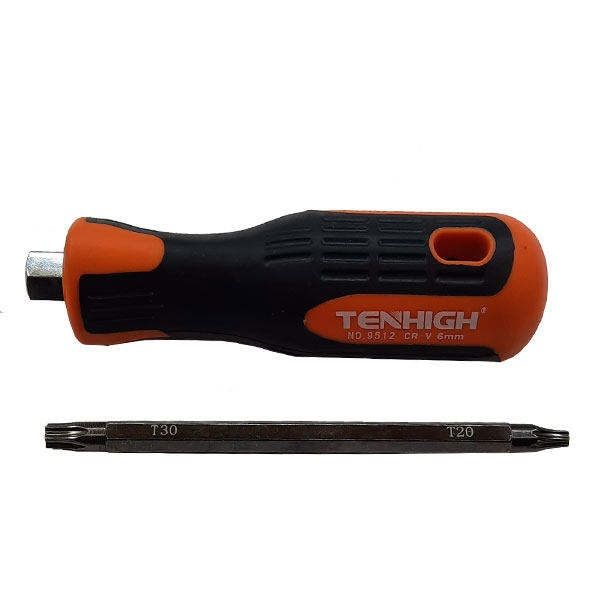 پیچ گوشتی ستاره ای دوطرفه تنهای مدل tenhigh 20 30