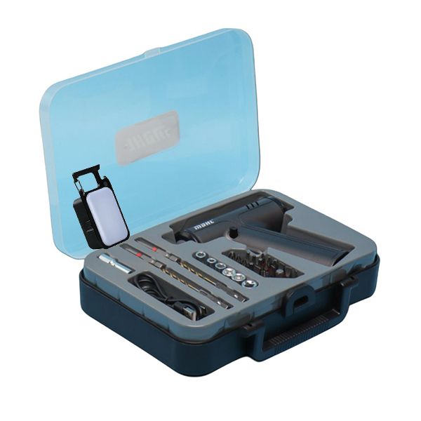 پیچ گوشتی شارژی ام دی اچ ال مدل md 8728  مجموعه 30 عددی