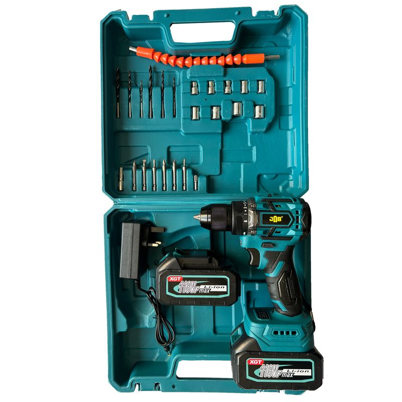 پیچ گوشتی شارژی جاب مدل jb 118f max مجموعه 40 عددی