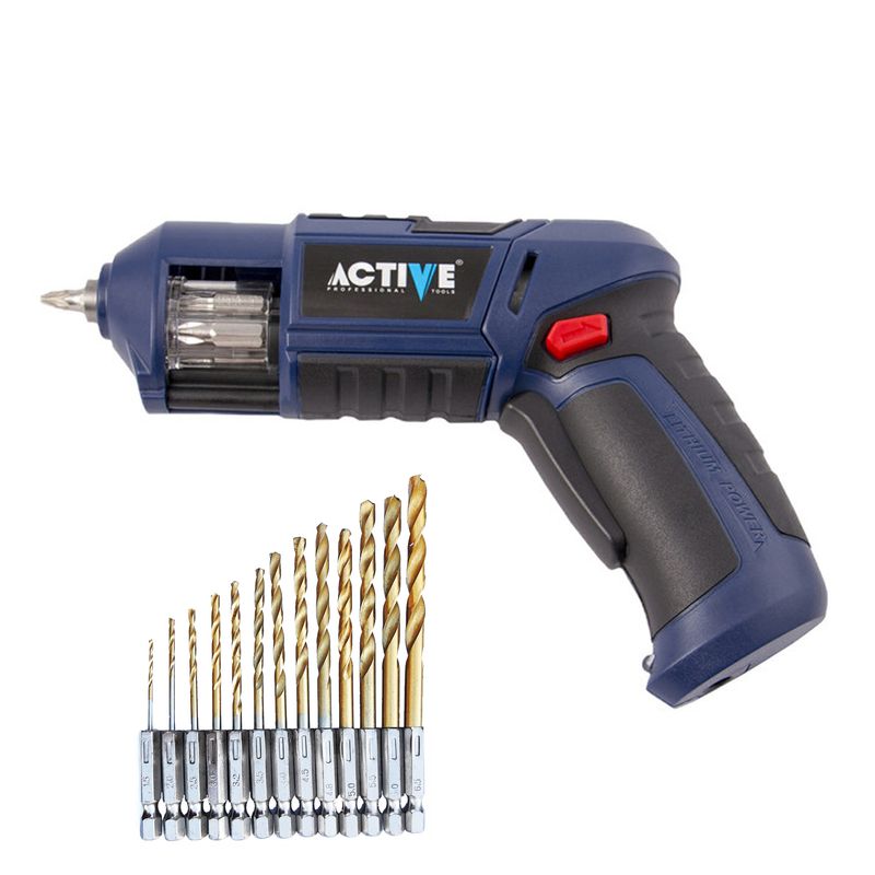 پیچ گوشتی شارژی خشابی 3_6 ولت اکتیو تولز مدل ac 2936b