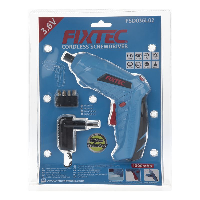 پیچ گوشتی شارژی فیکس تک مدل fsd036l02