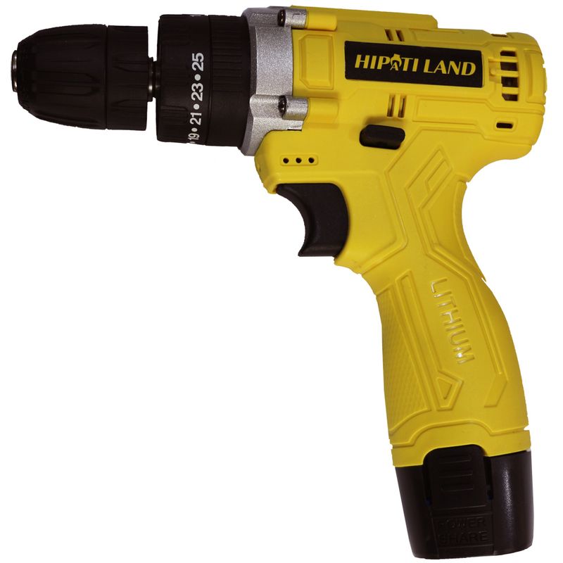 پیچ گوشتی شارژی هیپوتی مدل 12v