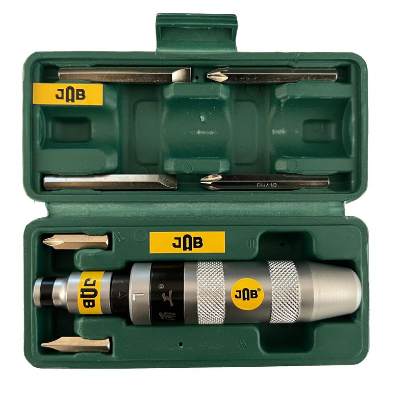 پیچ گوشتی ضربه خور جاب مدل jb 8870 مجموعه 8 عددی