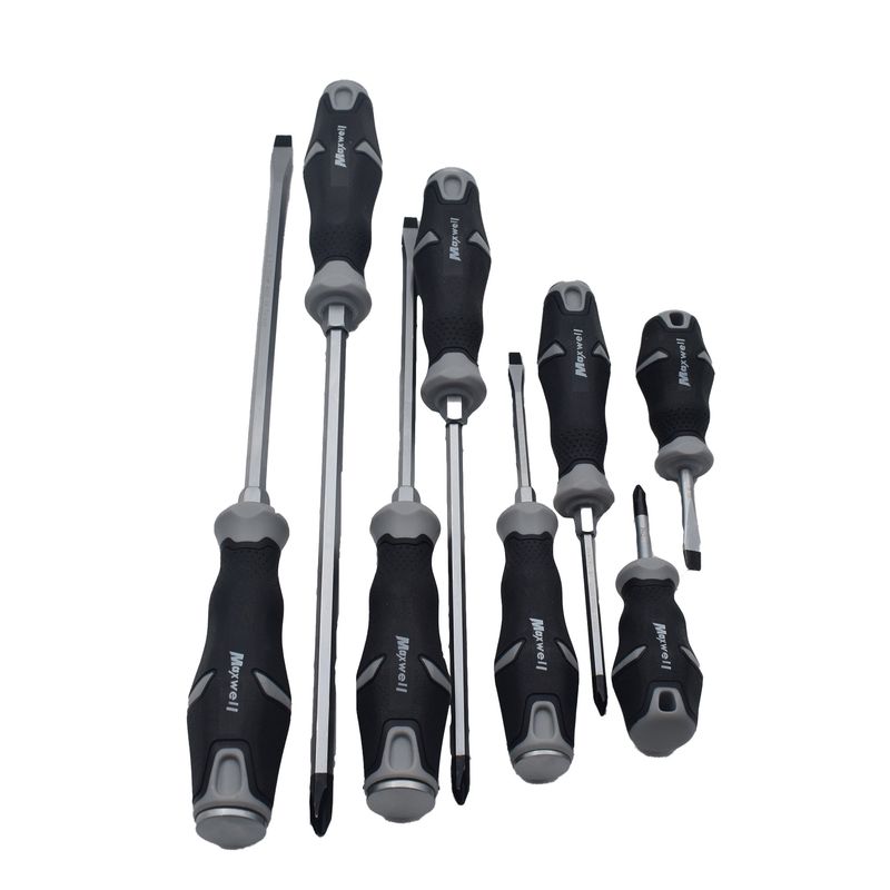 پیچ گوشتی ضربه خور مکسول مدل hrc 54 بسته 8 عددی