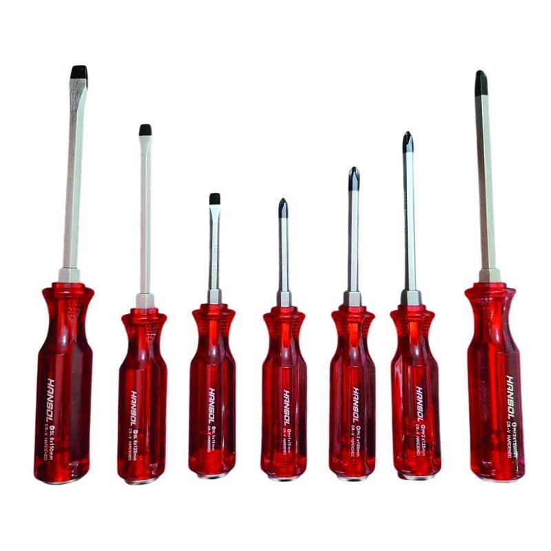 پیچ گوشتی هانسول مدل hs 8555  مجموعه 7 عددی