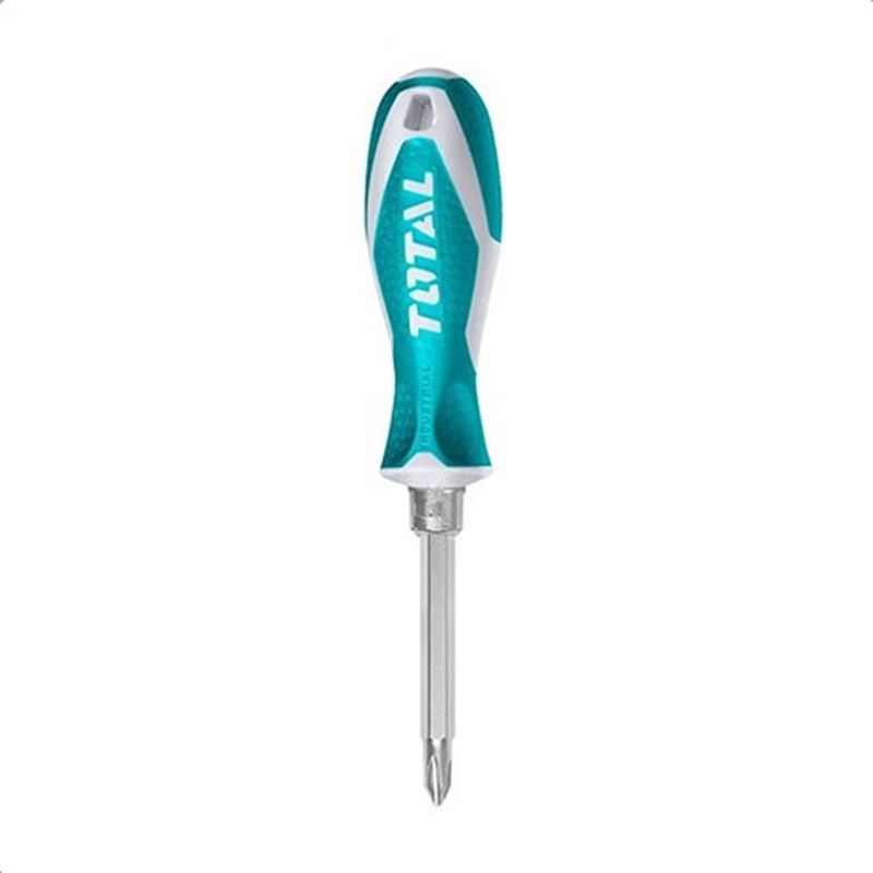 پیچ گوشتی یک سر چهارسو یک سر دو سو توتال مدل tht250226