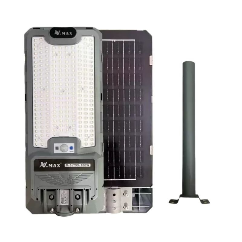 چراغ خیابانی خورشیدی 200 وات ویمکس مدل ir v82200 (v slt99 200 w)