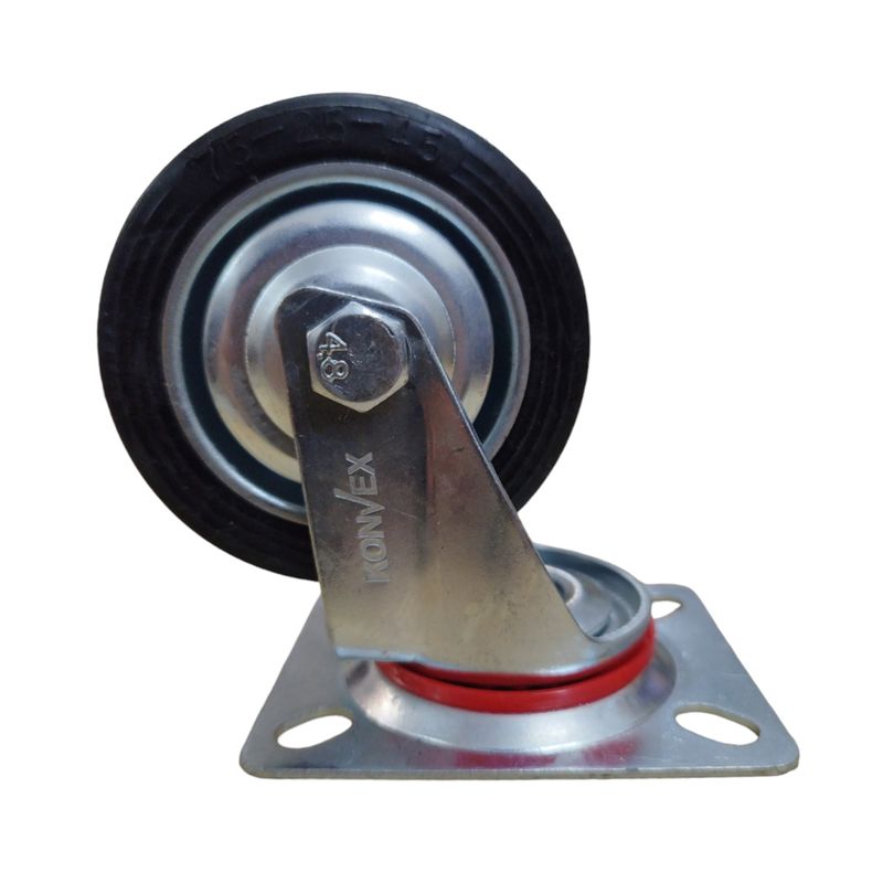 چرخ کفی‌دار کنوکس مدل ts 75mm کد 3_4
