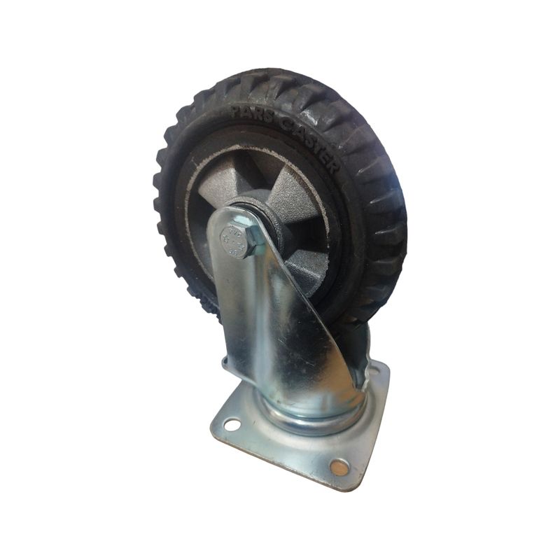 چرخ کفی‌دار گردان پارس کاستر مدل ts 200mm