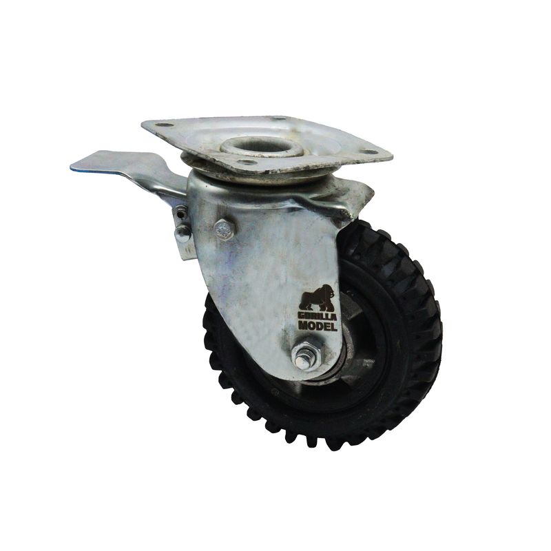 چرخ گردان ترمز دار مدل گوریلا کد ypt kafi lastiki 16cm
