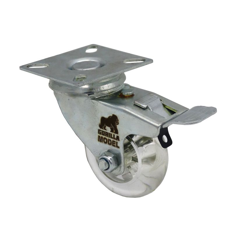 چرخ گردان ترمز دار مدل گوریلا کد ypt shishei kafi 50mm