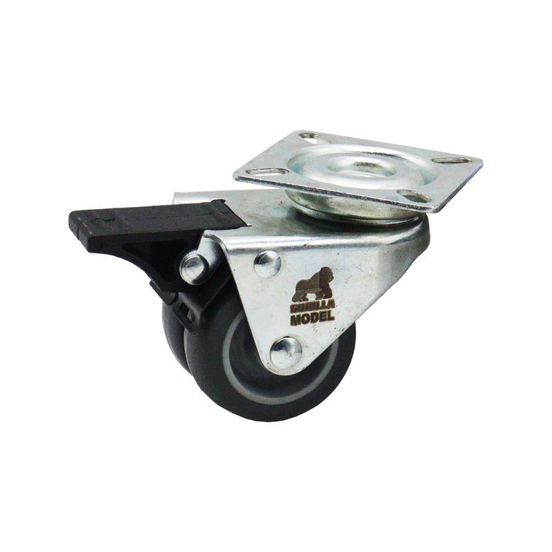 چرخ گردان مدل گوریلا کد yp 2gholo lastiki 50mm