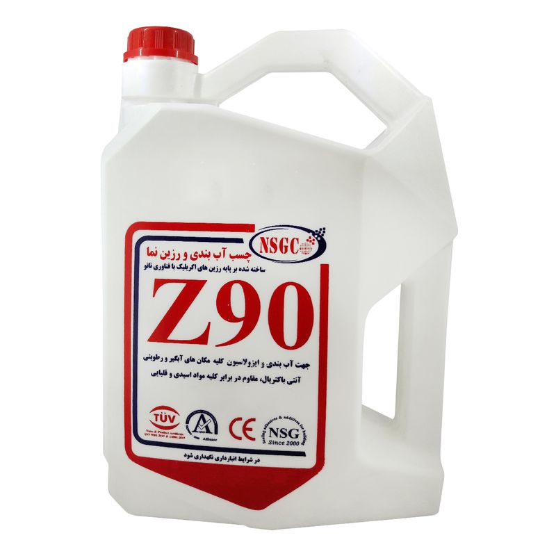چسب آب بندی و رزین نما ان اس جی مدل z90 حجم 4 لیتر