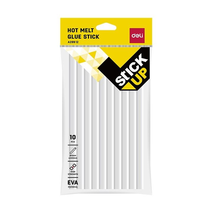 چسب حرارتی دلی مدل a299 12 بسته 10 عددی